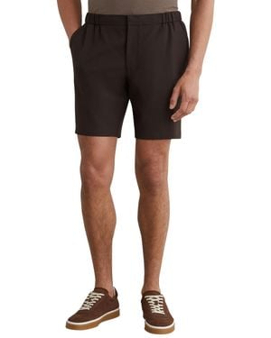 Reiss Deck Drawstring Chino Shorts - Black