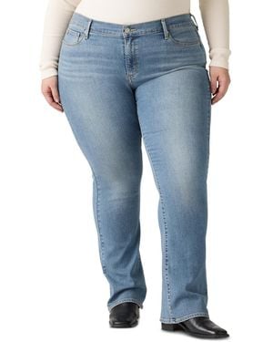 Levi's Plus Size Classic Bootcut Jeans - Blue