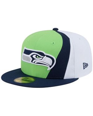 KTZ Seattle Seahawks 59fifty Shock Fitted Hat - Green