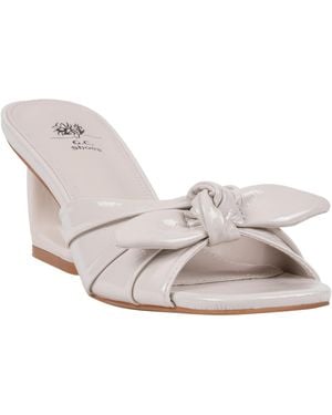 Gc Shoes Flux Bow Detail Dress Sandals - White
