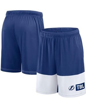 LOGO ATHLETIC Tampa Bay Lightning Best Of The Best Shorts - Blue