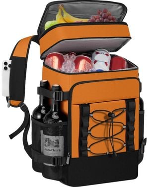 Gnuadz 28l Camping Outdoor Picnic Insulated Backpack - Orange
