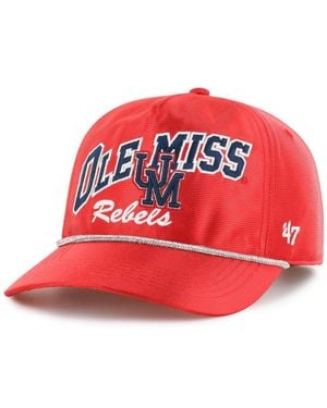 '47 Ole Miss Rebels Glitter Hitch Adjustable Hat - Red