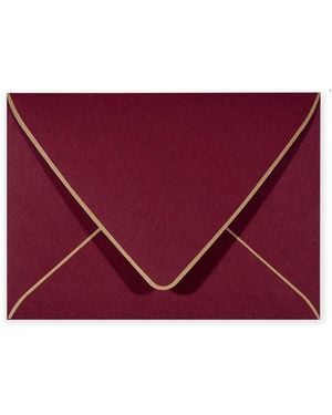 Gnuadz Invitation Envelopes Self Seal V Flap - Red