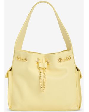 On 34th Somynn Solid Large Handbag - Yellow