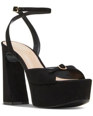 Madden Girl Mett Two-piece Platform Dress Sandals - Black