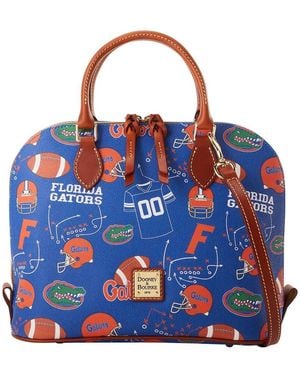 Dooney & Bourke Florida Gators Game Day Zip Zip Satchel - Blue