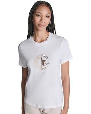 Converse Half & Half T-shirt - White