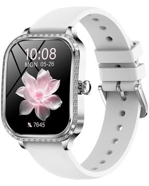 Ruxing Smart 1.75" Hd Curved Screen Smart Watch - Metallic