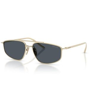 Prada Rectangle Sunglasses - Blue