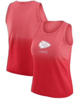 WEAR by Erin Andrews X Gracie Hunt Kansas City Chiefs Ombre Tank Top - Red