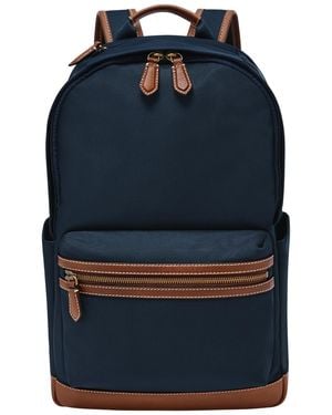 Fossil Buckner Backpack Messengers - Blue