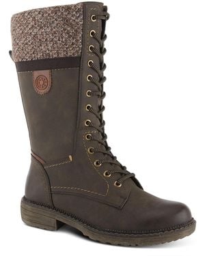 Spring Step Yosemite Water-resistant Winter Boots - Brown