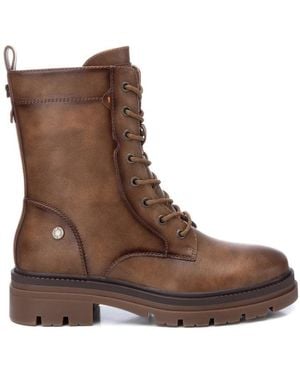 Xti Combat Booties By - Brown