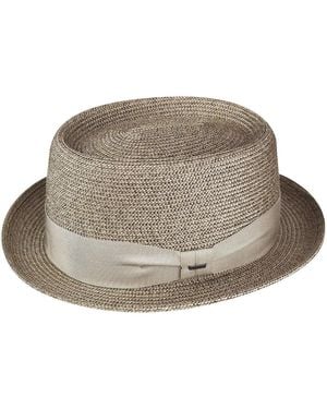 Bailey 1922 Waits Pork Pie Hat - Gray
