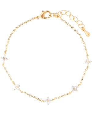Girls Crew Shimmer Blossom Bracelet - Natural