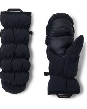 Columbia Csc Luxe Omni-shield Water-resistant Fleece-lined Mittens - Black