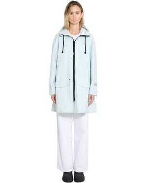 Stutterheim Mosebacke Patch Raincoat - White