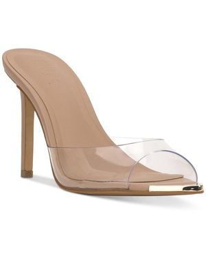 INC International Concepts Amra Dress Slide Sandals - White