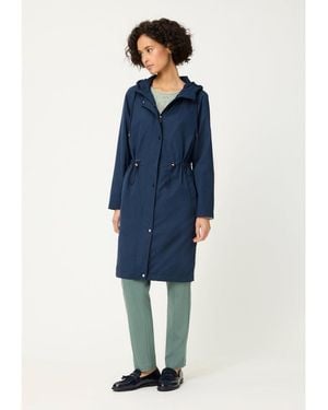 Olsen Hooded Anorak - Blue