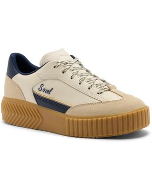 Sorel Ona Ave T-toe Lace-up Sneakers - White