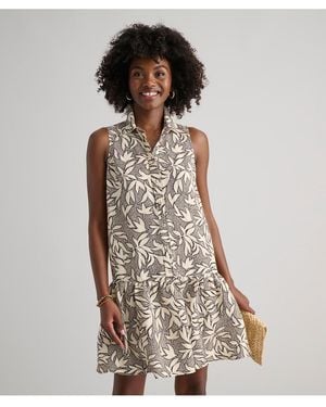 UNTUCKit Linen Blend Sleeveless Amara Dress - Black