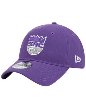 KTZ Sacramento Kings Team 9twenty Adjustable Hat - Purple