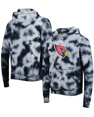 KTZ Arizona Cardinals Team Tie-dye Pullover Hoodie - Blue