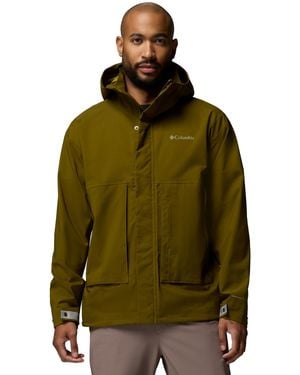 Columbia Street Heights Shell Classic Hooded Jacket - Green