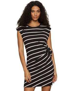Sanctuary Side Tie T-shirt Dress - Black