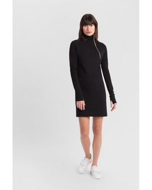 MARCELLA Alani Sweatshirt Dress - Black