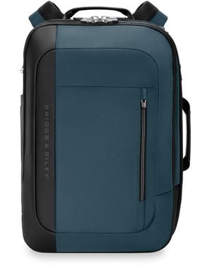 Briggs & Riley Medium Convertible Backpack - Blue
