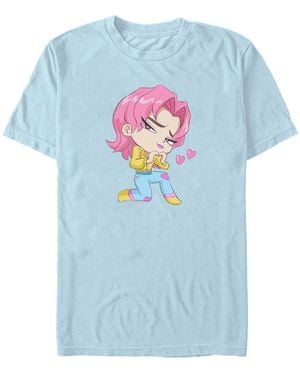 Fifth Sun K-pop Demon Hunters Short-sleeve T-shirt - Blue