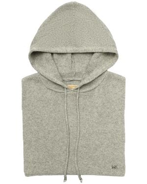 Michael Kors Unexposed Seam Hooded Accessory - Gray
