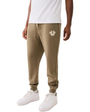 True religion classic logo black sweatpants hotsell