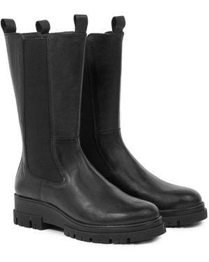 Celtic & Co. Chunky Tall Chelsea Boot - Black