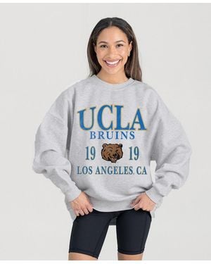 Gameday Couture Ucla Bruins Premium Fleece Pullover Sweatshirt - Gray