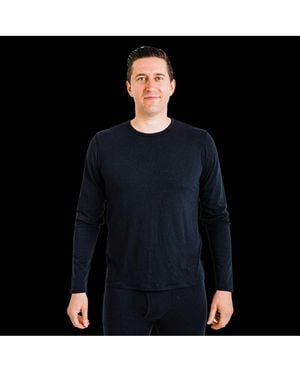 Polarmax Merino Wool Crew - Black