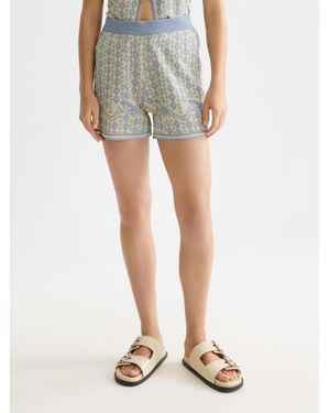 Scotch & Soda Scotch And Soda Jaquard Knitted Shorts - Multicolor