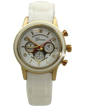 Olivia Pratt Stainless Steel Fashion Watch - White