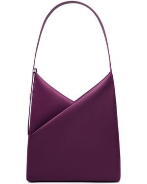 Lux & Nyx Origami Convertible Hobo Bag 15" Laptop Tote - Purple