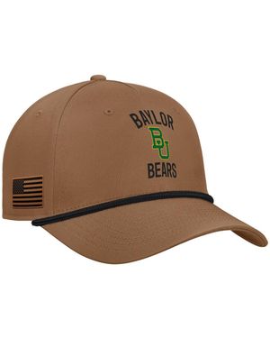 Nike Baylor Bears 2026 Appreciation Rope Rise 5-panel Adjustable Hat - Brown