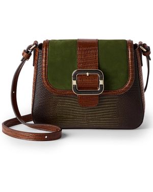 Brahmin Gianna Crossbody Bag - Green