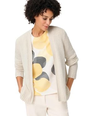 Olsen Open Front Cardigan - Natural