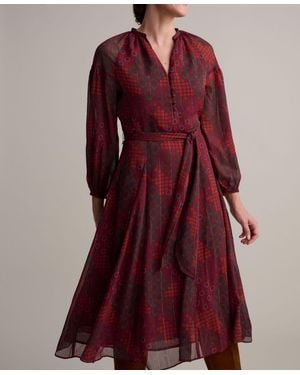 UNTUCKit Georgette Carly Dress - Red