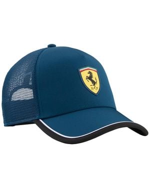 PUMA Ferrari Trucker Snapback Cap - Blue