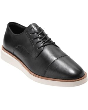 Cole Haan Cole Hann Davidson Grand Cap Toe Oxfords Shoe - Black