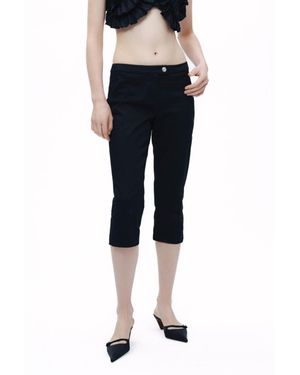 Nocturne Bermuda Pants - Black
