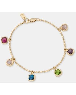 Ralph Lauren Shaky Stone Station Flex Bracelet - Natural
