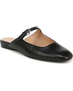 Naturalizer Apple Square Toe Mary Jane Mules - Black